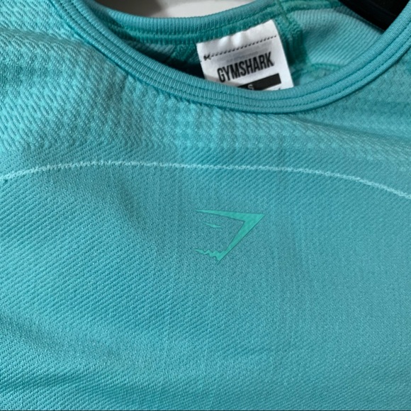 Gymshark Ultra Seamless Crop Top in Spearmint Green Size Small - Picture 5 of 11